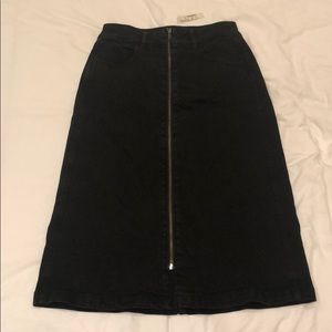 BRAND NEW Madewell long denim skirt new with tags